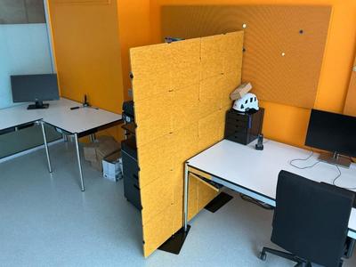 Overview picture of USM Haller privacy panel