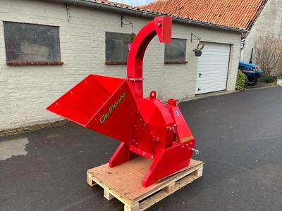 Översiktsbild av 2025 Del Morino Argo transporterade träflisare