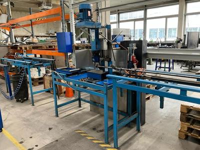 Overview picture of Suhner multi-spindle drilling machine