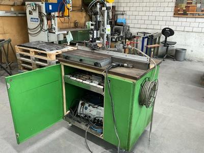 Overview picture of KVT stud welding machine