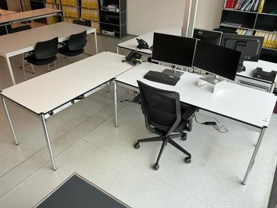 Übersichtsbild von USM Haller Desk setup