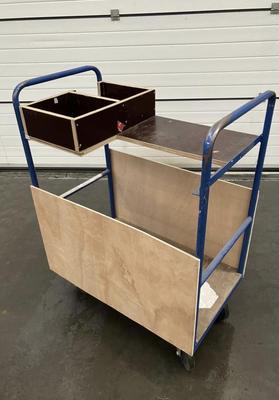 Overview picture of Transport trolley with 2 loading surfaces