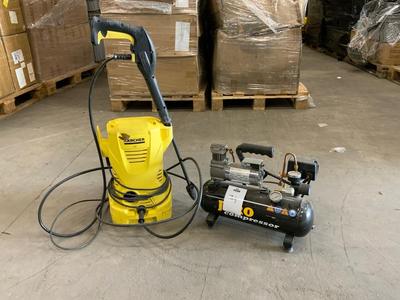 Imagen general de Kärcher K2 Lucht compressor en hogedruk reiniger