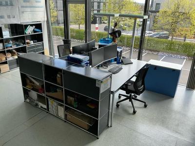 Übersichtsbild von USM Haller Desk setup (2x)