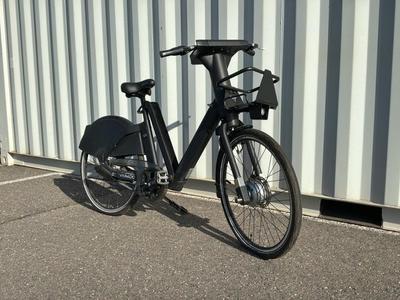 Imagen general de e-bike met mand