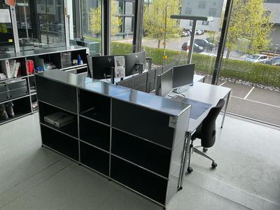 Übersichtsbild von USM Haller Desk setup (2x)