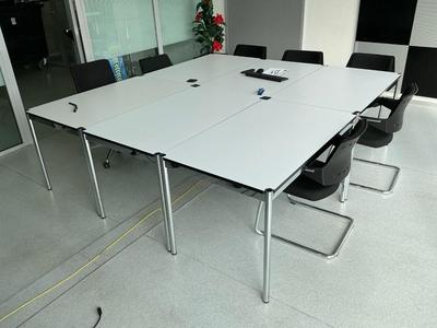 Overview picture of USM Haller Conference table