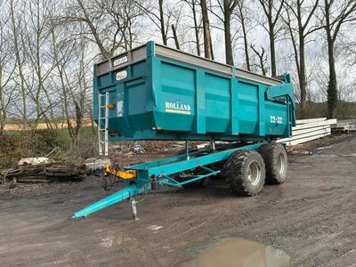 Overview picture of 2013 Rolland 22-33 Tandem tipping trailer