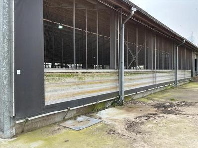 Overzichtsfoto van Windbreekzeil