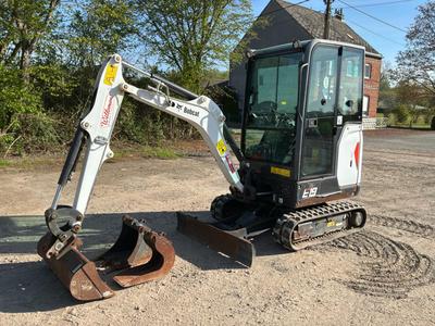 Overzichtsfoto van 2019 Bobcat E19 Mini graafmachine