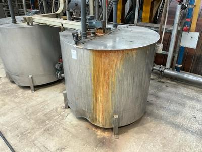 Photo d'aperçu de Dose 7329M3/6/97 Stainless steel mixing tank