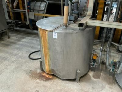 Photo d'aperçu de Dose 7329M3/5/97 Stainless steel mixing tank