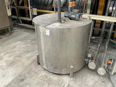 Photo d'aperçu de Dose 7329M3/8/97 Stainless steel mixing tank