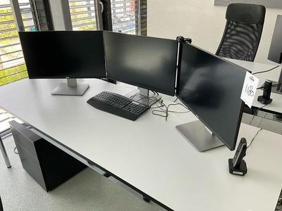 Immagine panoramica di IT setup
