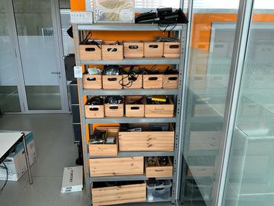 Immagine panoramica di IT equipment