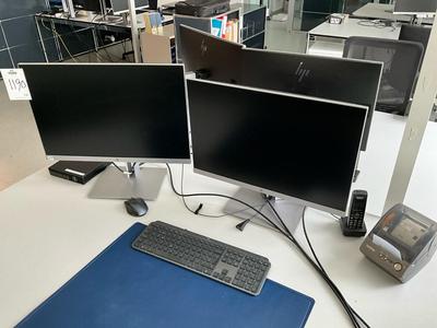 Übersichtsbild von IT setup (2x)