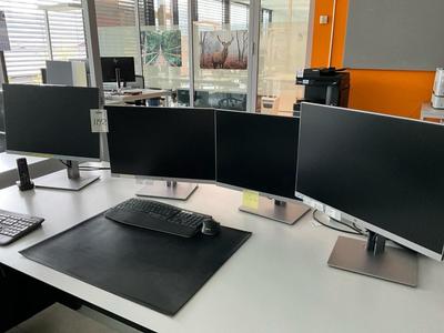 Immagine panoramica di IT setup