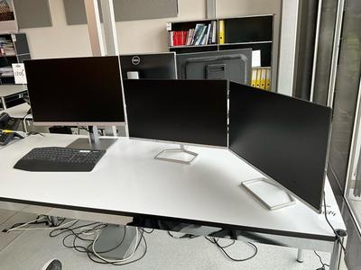 Immagine panoramica di IT setup