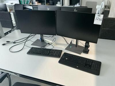 Immagine panoramica di IT setup