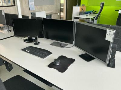 Immagine panoramica di IT setup