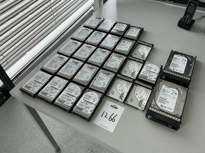 Immagine panoramica di Hawlett Packard Hard disc (27x)