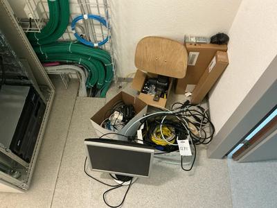 Immagine panoramica di IT equipment