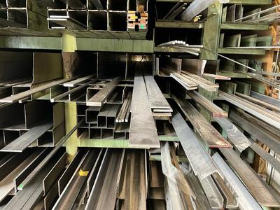 Overview picture of Various metal stock
