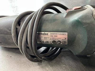 Overview picture of Metabo angle grinder (2x)