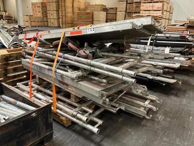 Overview picture of Mobile aluminum scaffolding