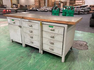 Overview picture of Overtoom sheet metal workshop cabinet