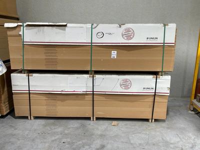 Overzichtsfoto van Unilin MDF panelen (64x)
