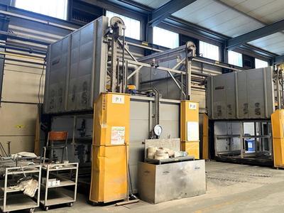 Overview picture of 2006 H&C Fours ETG Gas-fired curing oven