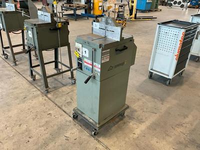 Overzichtsfoto van 2012 Emmegi MS300M Single head cutting saw