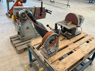 Overzichtsfoto van Bosch Angle grinder with stand