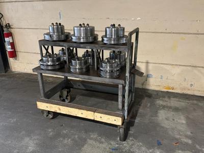 Overview picture of Miscellaneous Aluminum CNC Positioning Plates (9x)