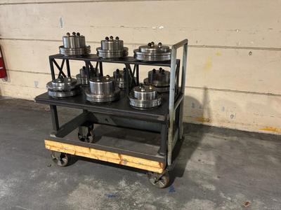Overview picture of Miscellaneous Aluminum CNC Positioning Plates (9x)
