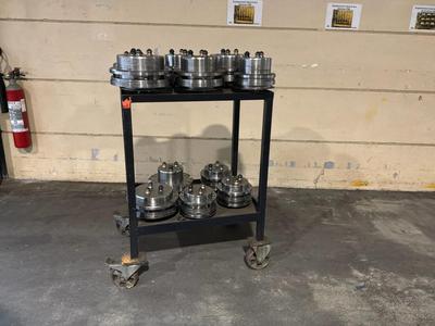 Overview picture of Miscellaneous Aluminum CNC posing plates (10x)
