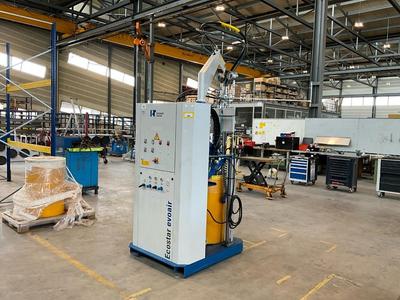 Overzichtsfoto van 2016 Reinhardt Technik Ecostar Evoair Manual silicon sealant machine