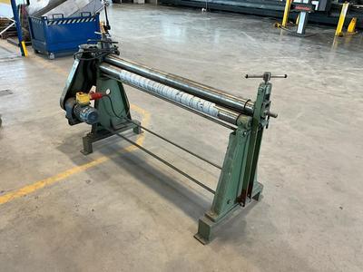Overzichtsfoto van Wedi 3-roll sheet roller