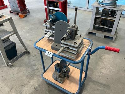 Overview picture of Raico hand press (3x)