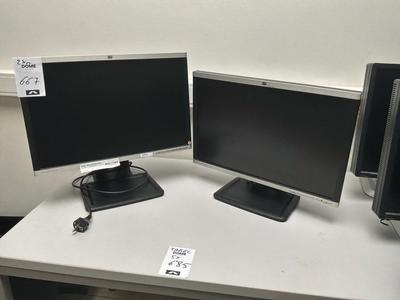 Overview picture of HP LA2205 Monitor (2x)