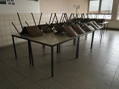 Overview picture of Canteen tables (6x)