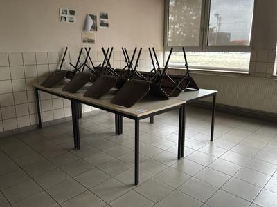Overview picture of Canteen tables (4x)