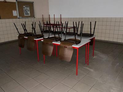 Overview picture of Canteen tables (7x)