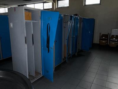 Overview picture of Locker cabinets (6x)