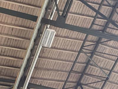Overzichtsfoto van Industriële hal verlichting