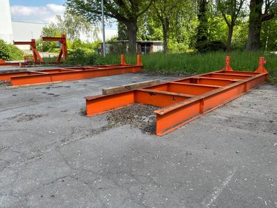 Översiktsbild av stålramskonstruktion (2x)
