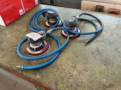 Overzichtsfoto van Suhner Pneumatic random orbital sanding machine (3x)
