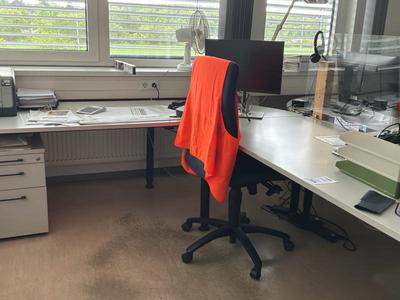 Overzichtsfoto van Bureautafel