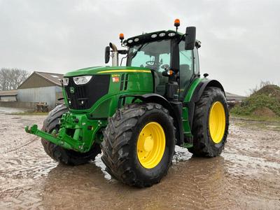 Overview picture of 2022 John Deere 6230R four-wheel drive farm tractor
